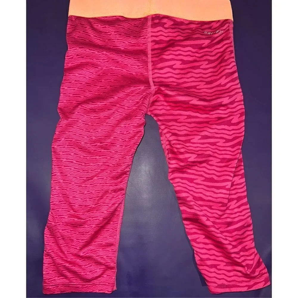Girls’ Nike Pro Pink Leggings